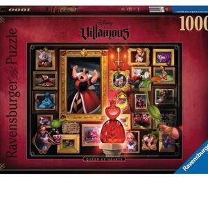 Ravensburger Villainous Queen of Hearts 1000 Piece Puzzle